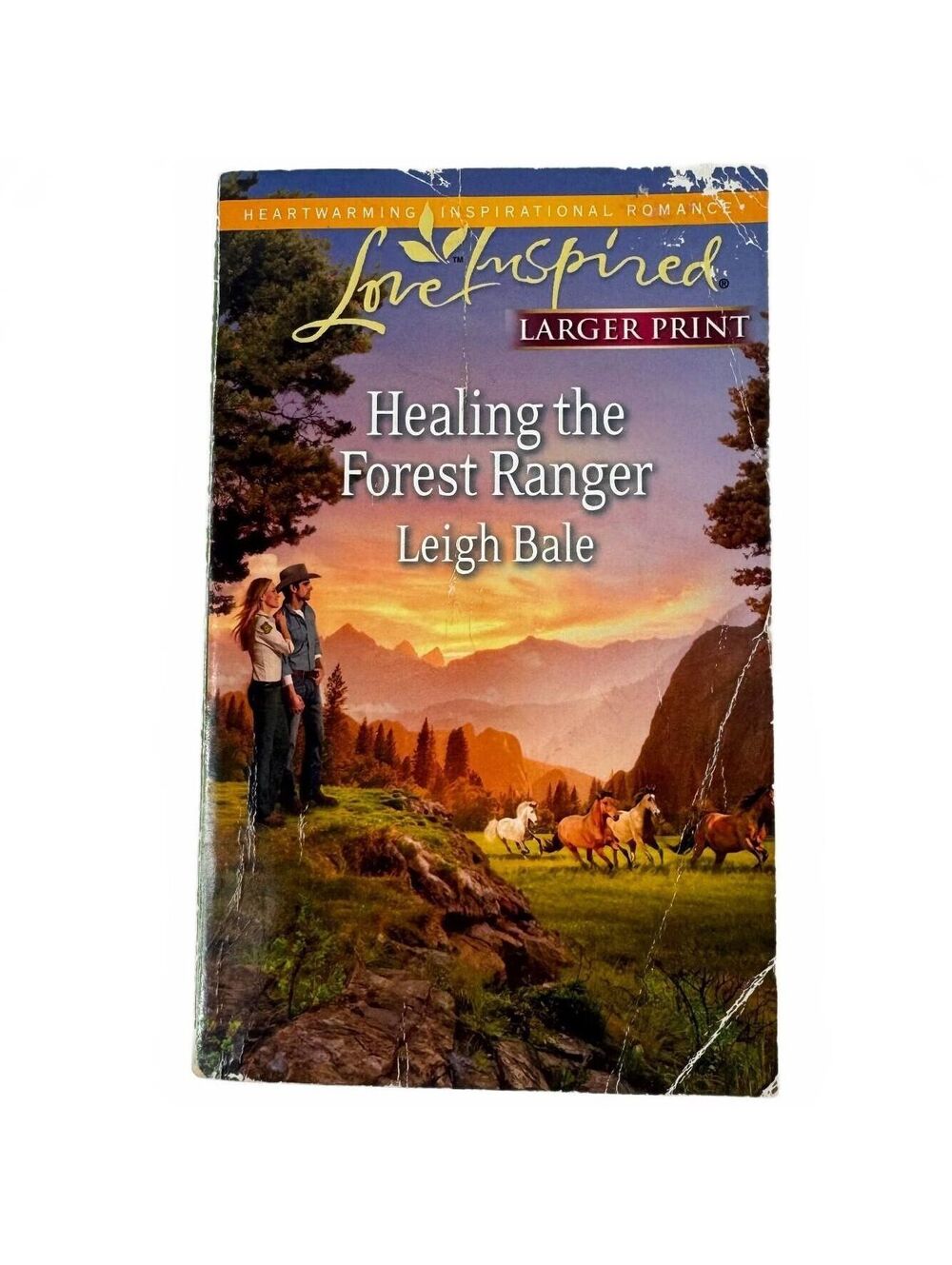 Healing the Forest Ranger by Leigh Bale (Paperback) (LARGE PRINT)